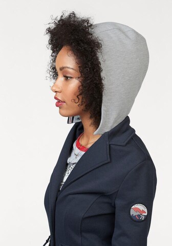 KangaROOS Athletic Zip-Up Hoodie in Blue