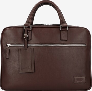 Picard Document Bag 'Authentic' in Brown: front