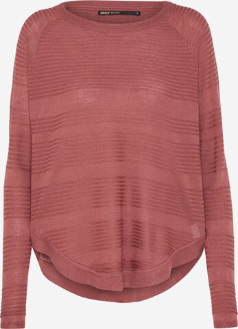 Pull-over 'CAVIAR' ONLY en rouge : devant