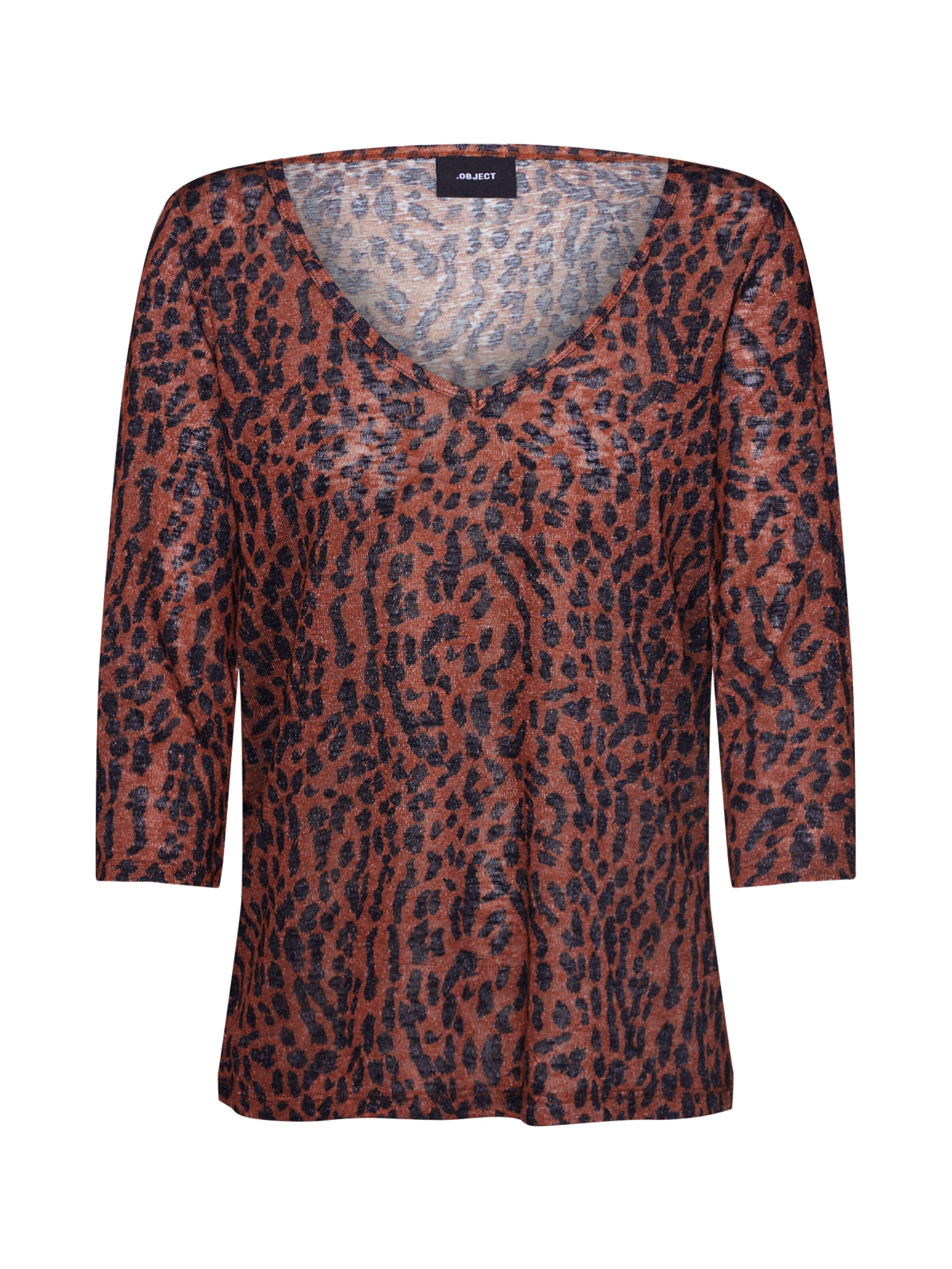 OBJECT - Shirt 'Tessi' in de kleur Bruin