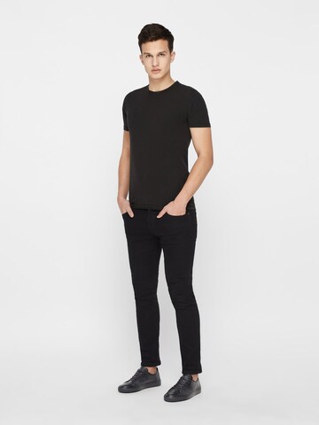 Bianco Sneakers laag in Zwart
