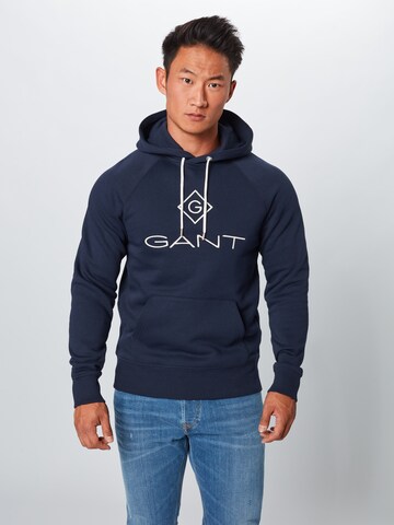 GANT Regular fit Sweatshirt in Blauw