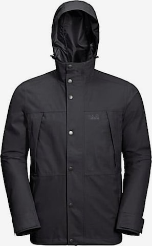 JACK WOLFSKIN Outdoor jacket 'Bridgewater' in Grey: front