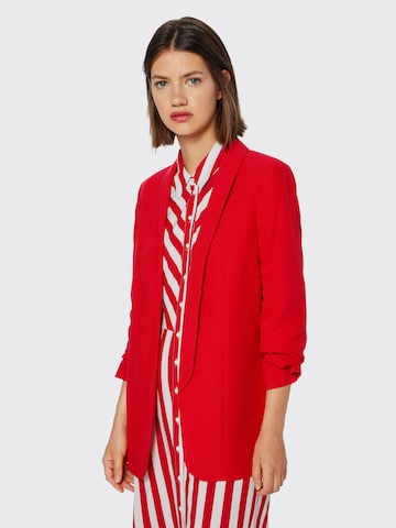 PIECES Blazer 'Boss' in Red: front