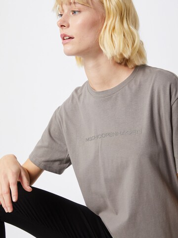 T-shirt 'Liv' MSCH COPENHAGEN en gris