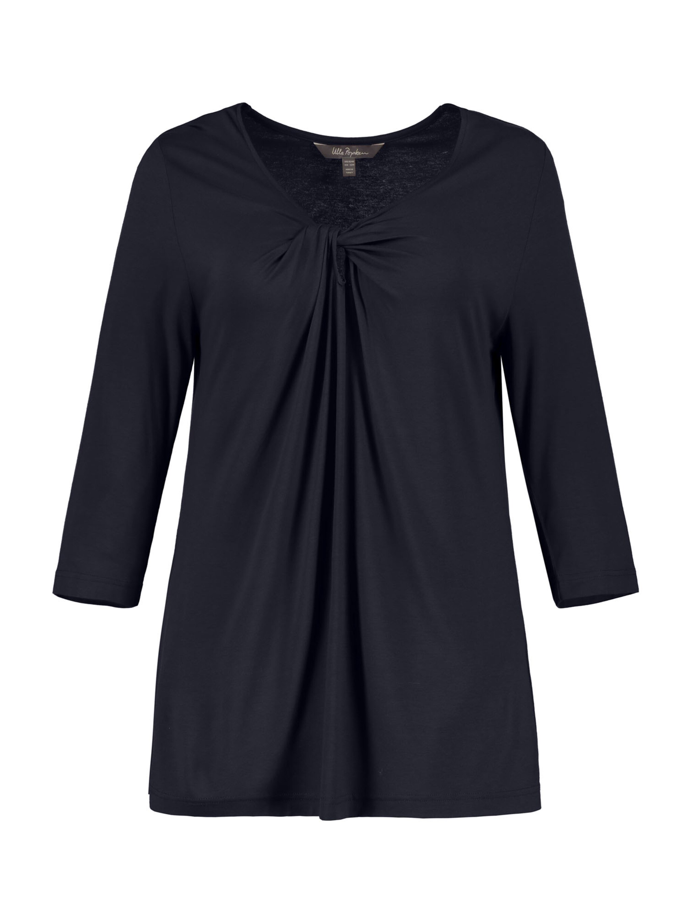 Ulla Popken - Shirt 'CLASSIC' in de kleur Donkerblauw