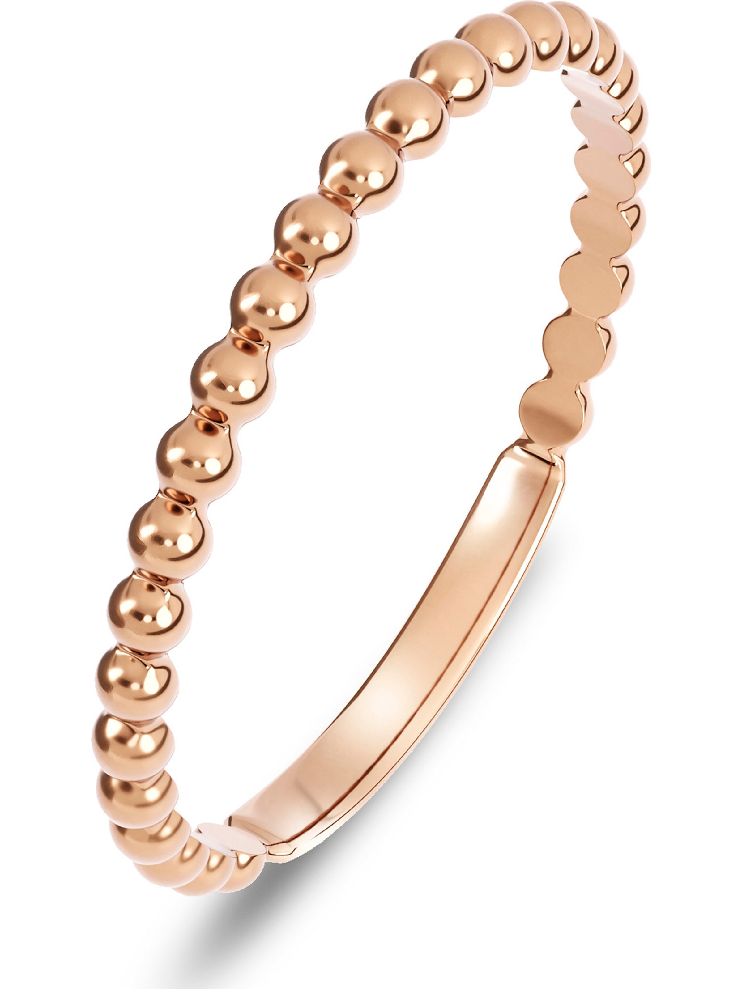 CHRIST Ring in Gold: Vorderseite