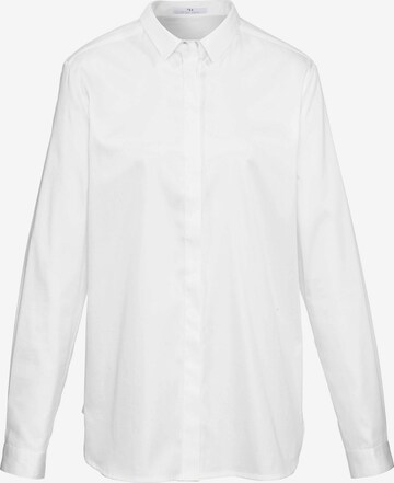 Peter Hahn Blouse in Wit: voorkant