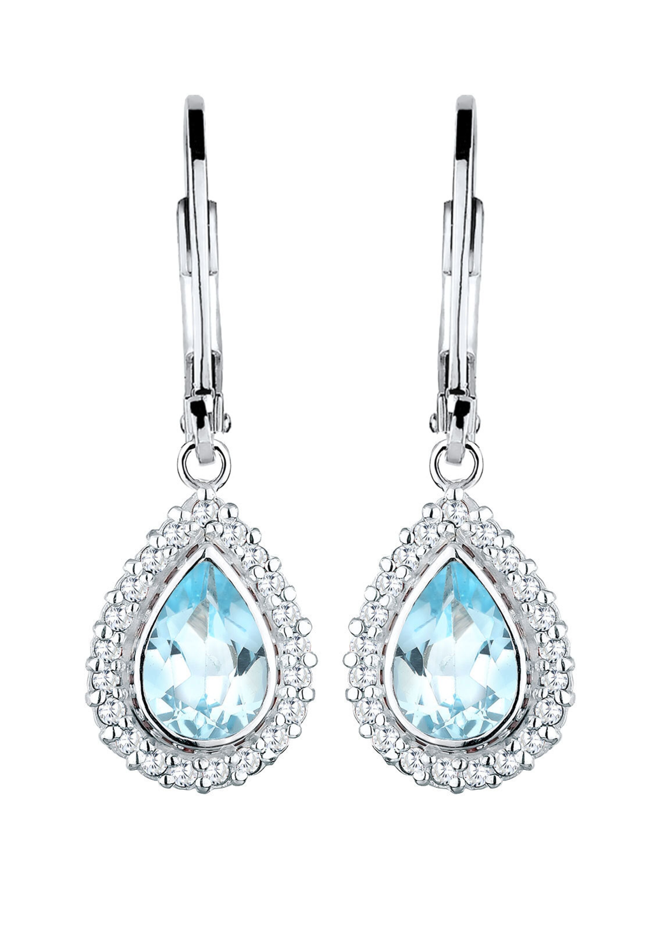 Boucles d'oreilles 'Tropfen' ELLI en argent