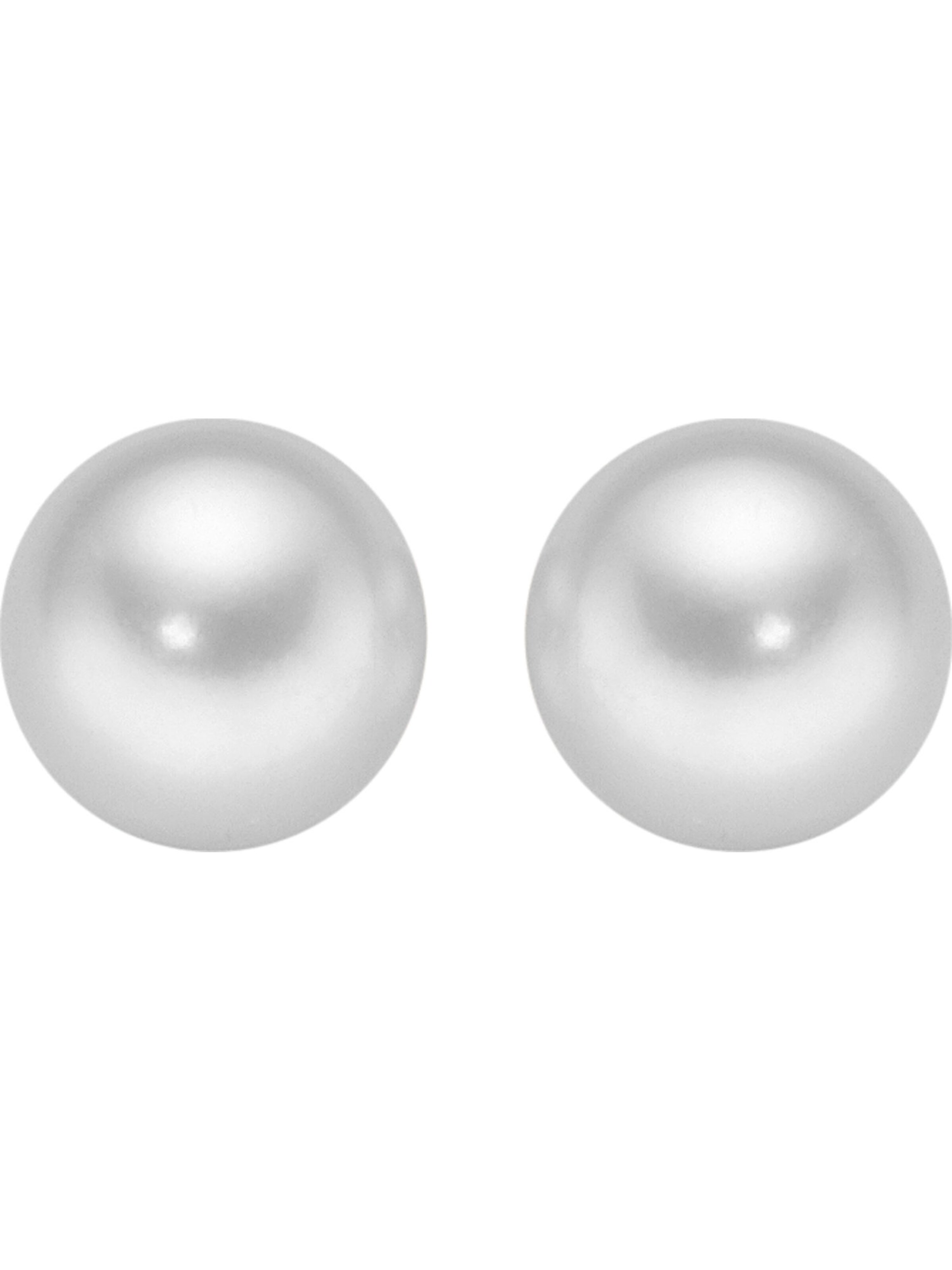 CHRIST Earrings in Silver: front