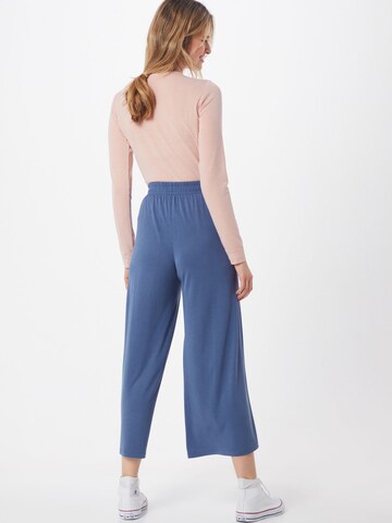 Urban Classics Wide leg Trousers in Blue