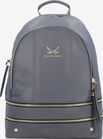 SANSIBAR Backpack 'City' in Grey: front