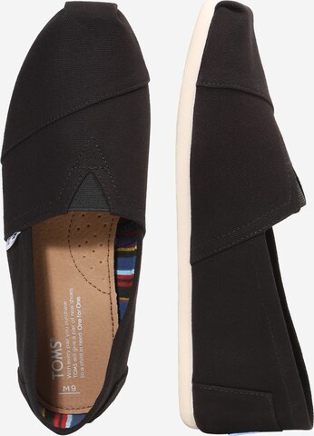 Espadrillas 'ALPARGATA' di TOMS in nero: lato