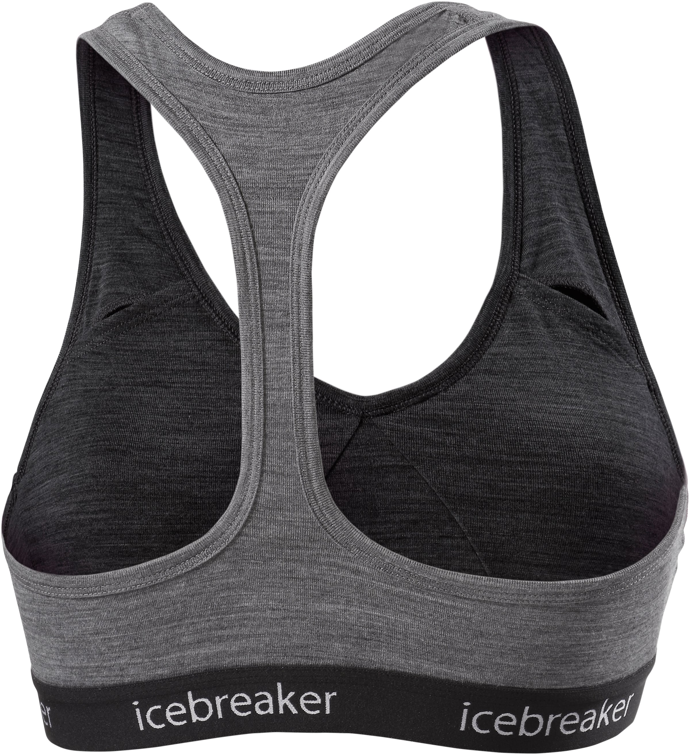 ICEBREAKERBustier Sportski grudnjak 'SPRITE' - siva boja