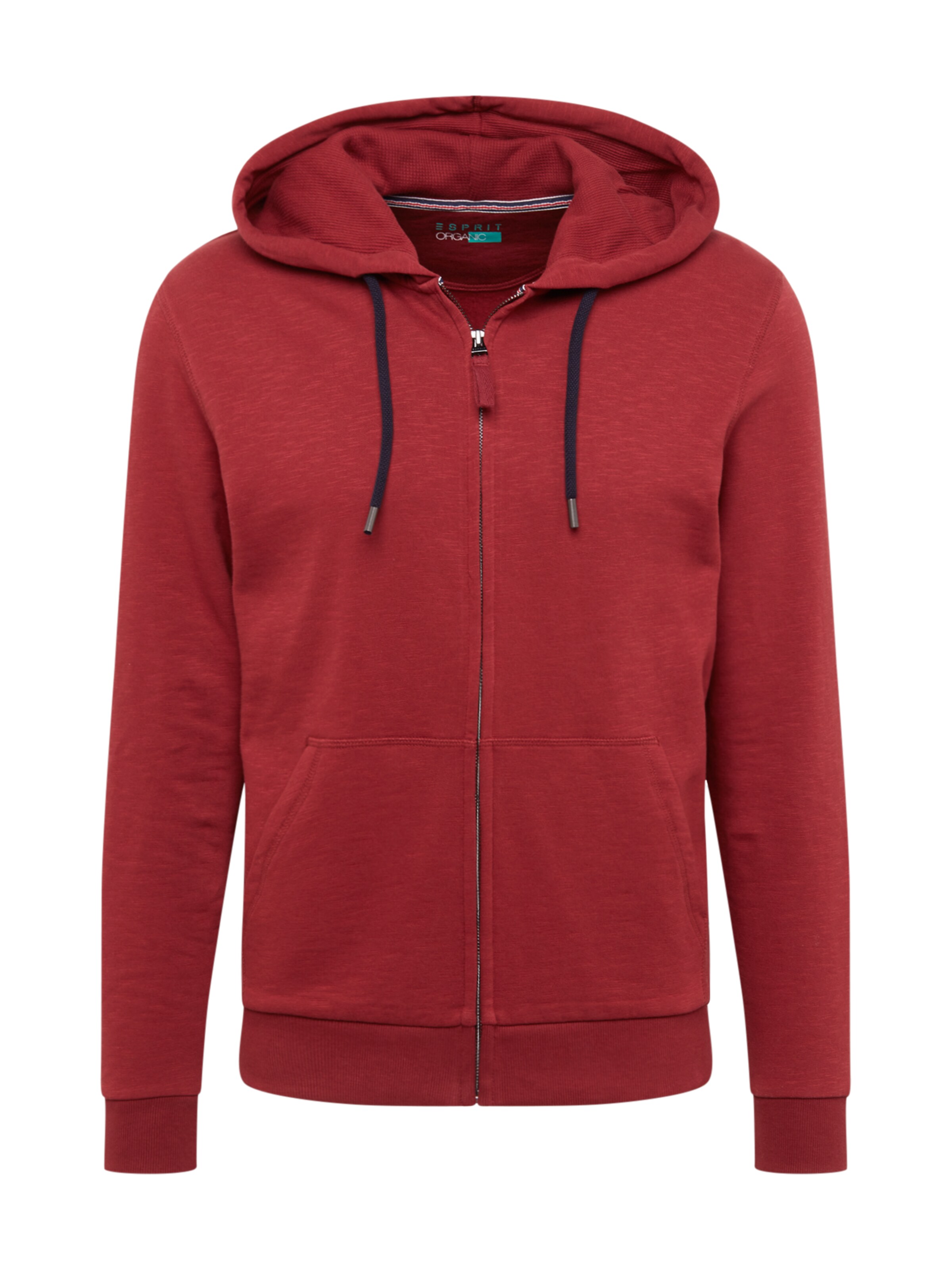 ESPRIT - Sweatvest 'SG-089EE2J001' in de kleur Bordeaux