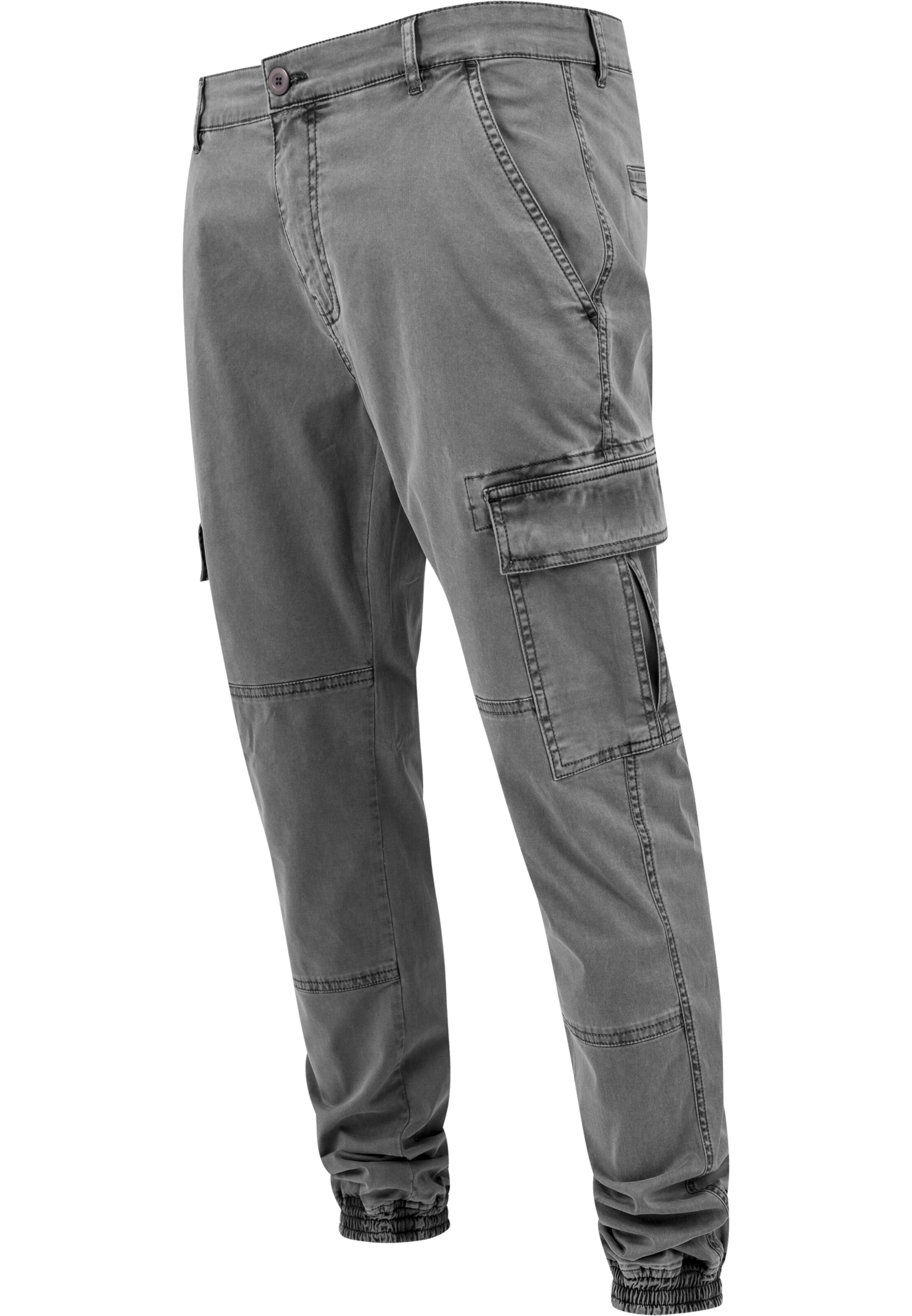 Tapered Pantaloni cargo di Urban Classics in grigio