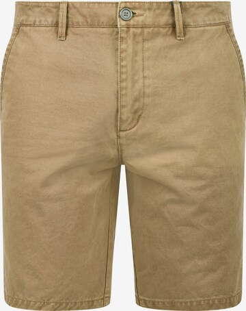 !Solid Chino Pants 'Pinhel' in Brown: front