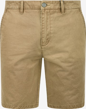 !Solid Regular Chino Pants 'Pinhel' in Brown: front