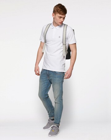 T-Shirt 'Daro' SELECTED HOMME en blanc