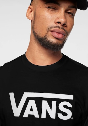 VANS - Camiseta 'Classic' en negro: frente