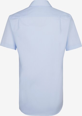 Coupe regular Chemise SEIDENSTICKER en bleu