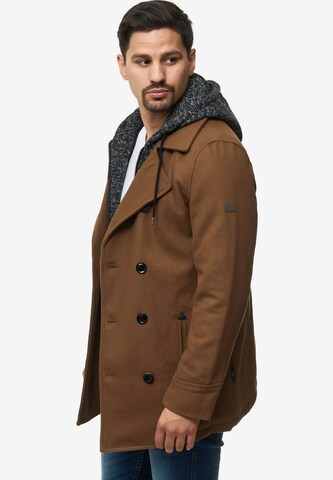 Manteau mi-saison 'Cliff Jacke' INDICODE JEANS en marron