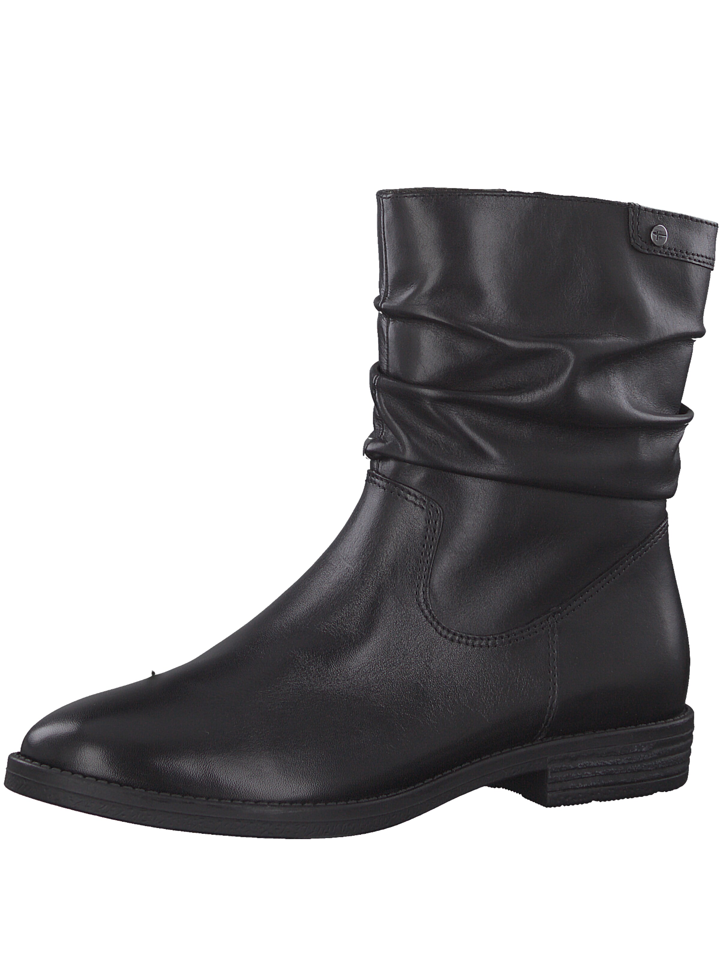 TAMARIS - Enkellaarsjes in de kleur Zwart