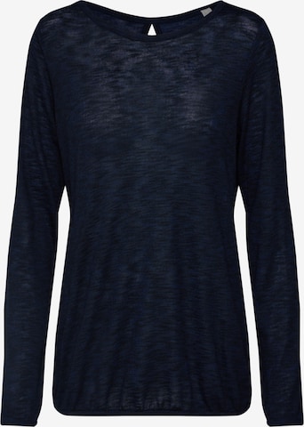 ESPRIT Shirt in Blauw: voorkant