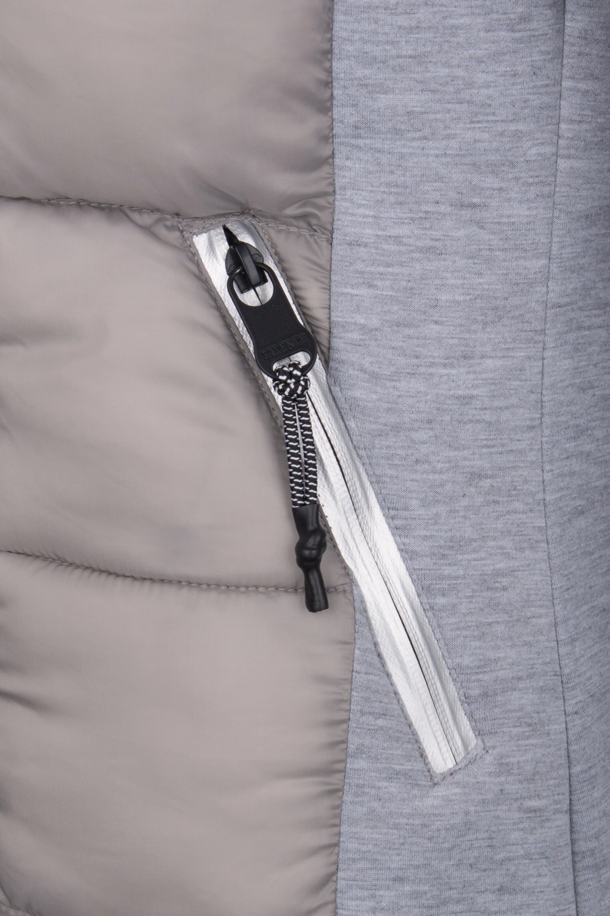 TALENCE Winter Coat in Grey