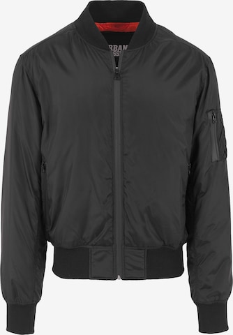 Urban Classics Jacke in Schwarz: predná strana