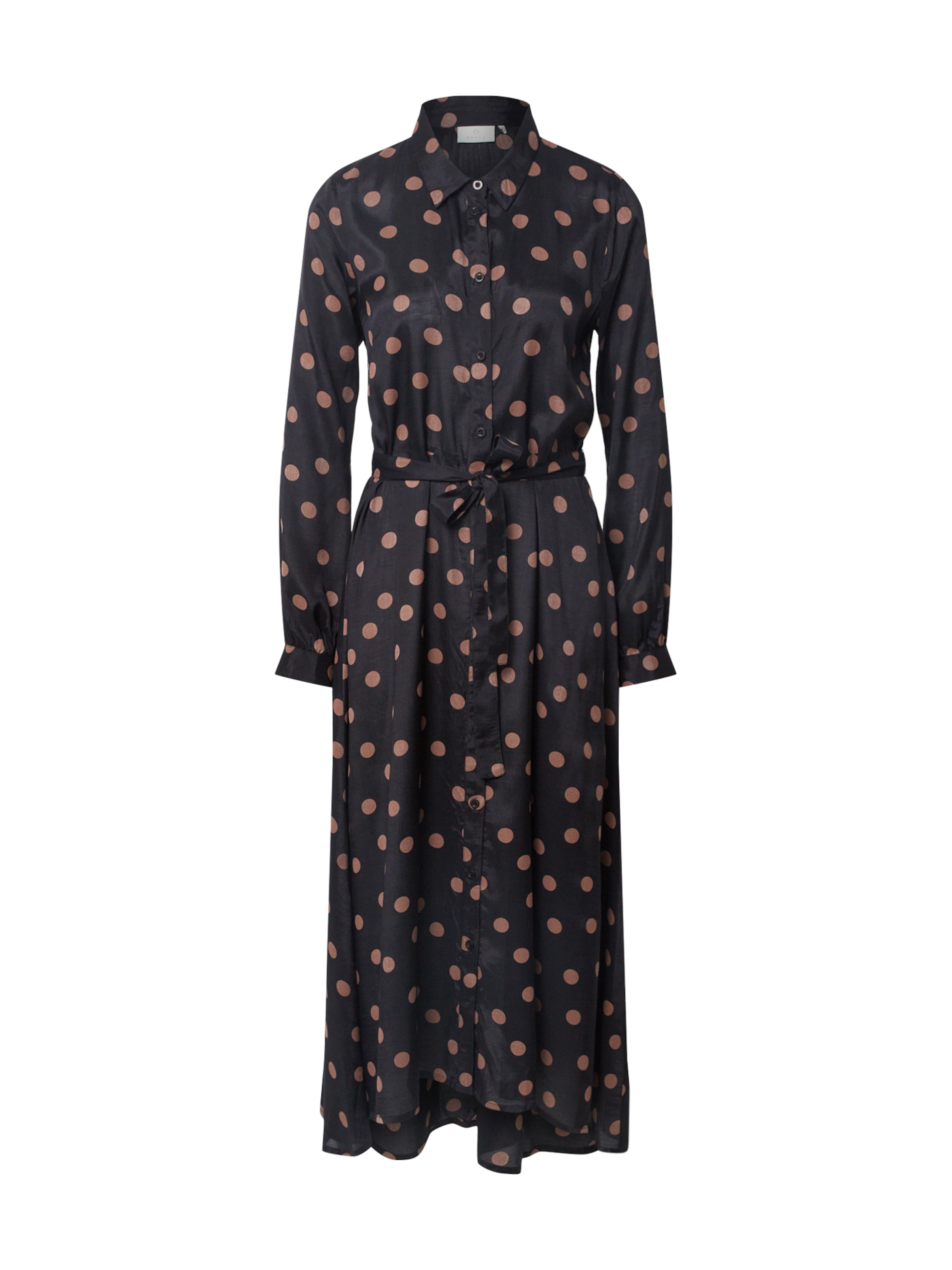 Kaffe Kleid &#x27;Oline&#x27; in Schwarz: Vorderseite