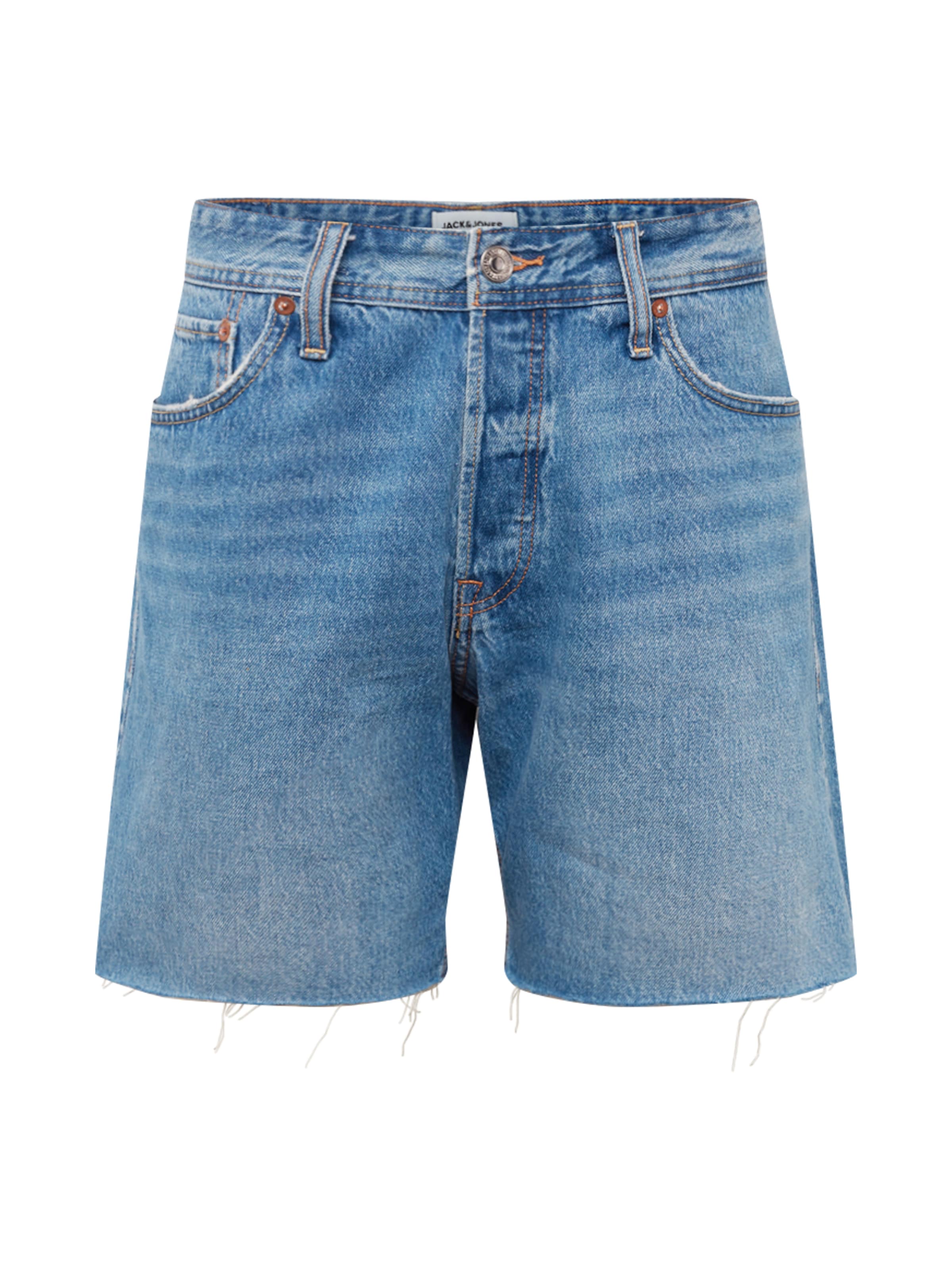 JACK & JONES - Jeans 'CHRIS' in de kleur Blauw denim