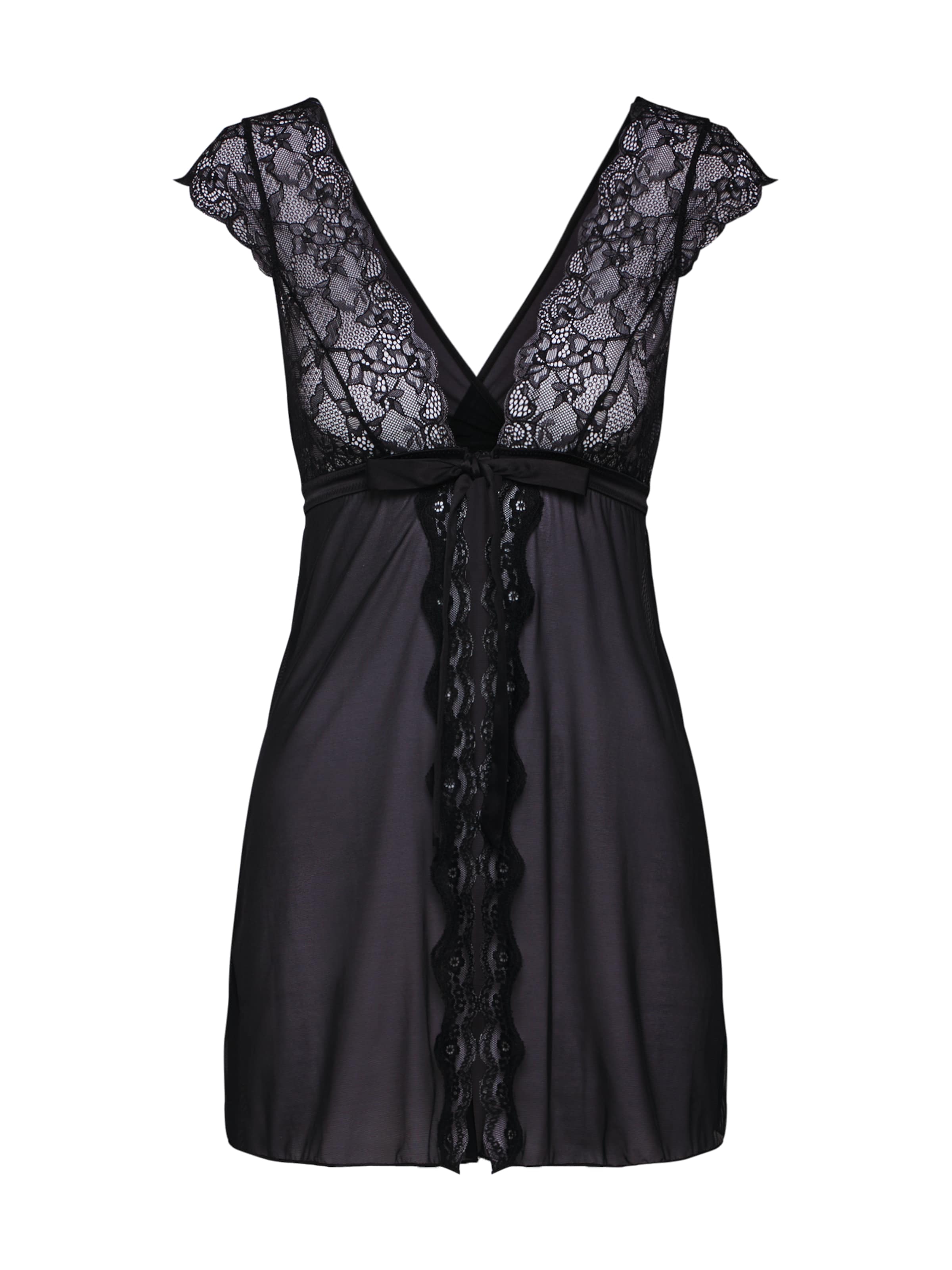 JETTE Negligée i sort: forside