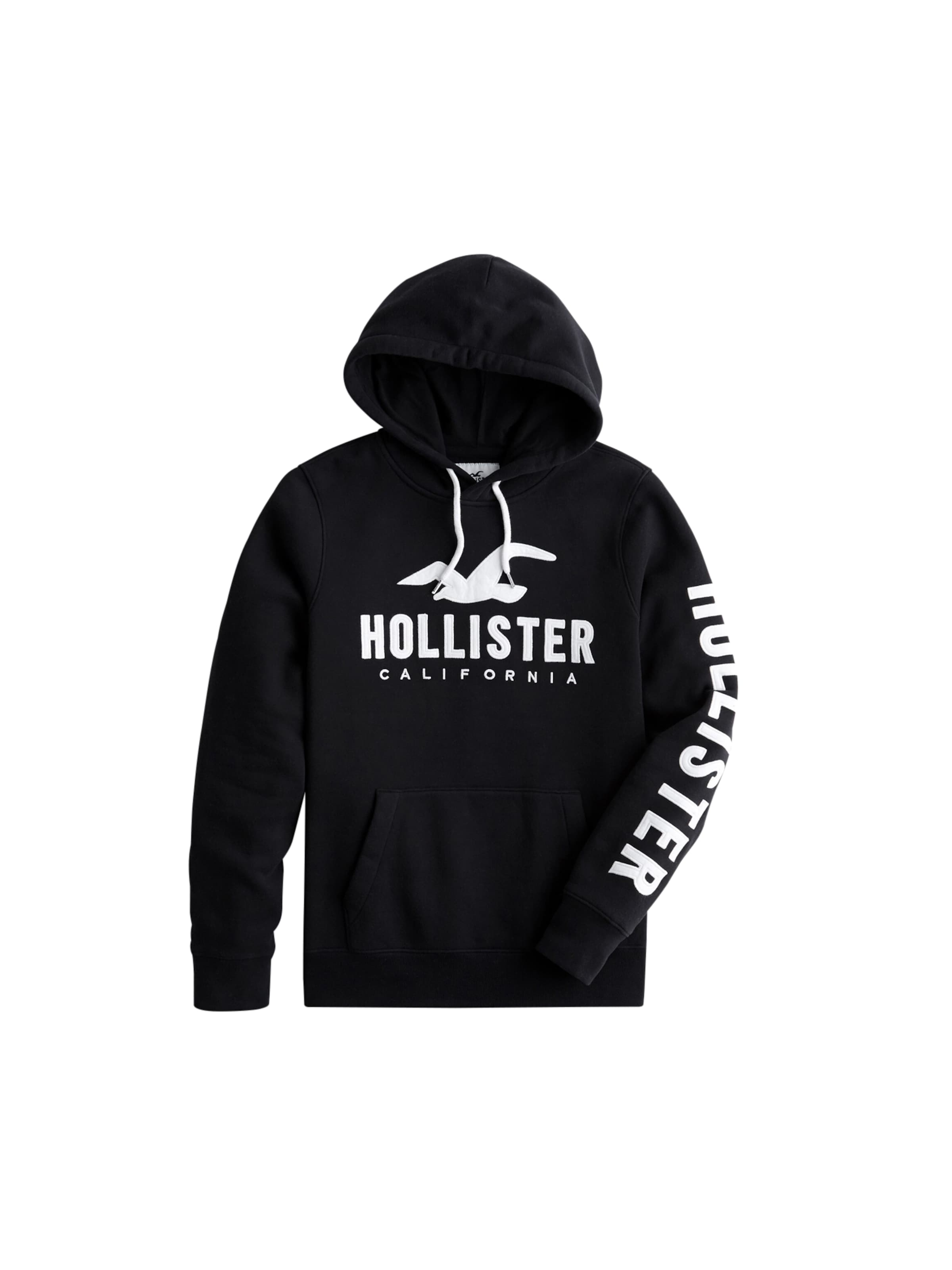 hollister hoodie schwarz
