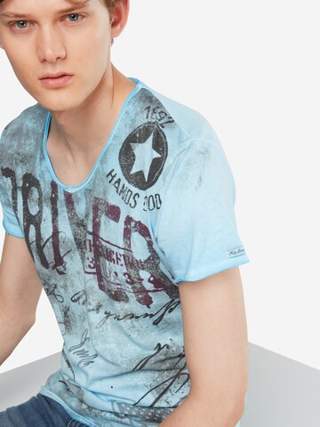 Tricou 'Driving' de la Key Largo pe albastru