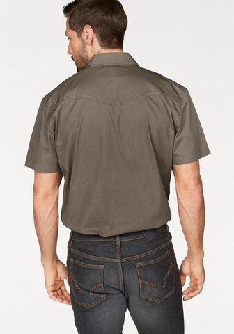 ARIZONA Regular Fit Hemd in Grün