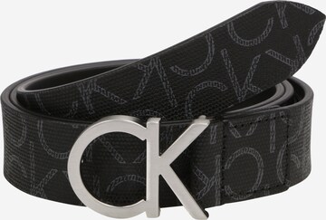 Ceinture 'Mono 3' Calvin Klein en noir : devant