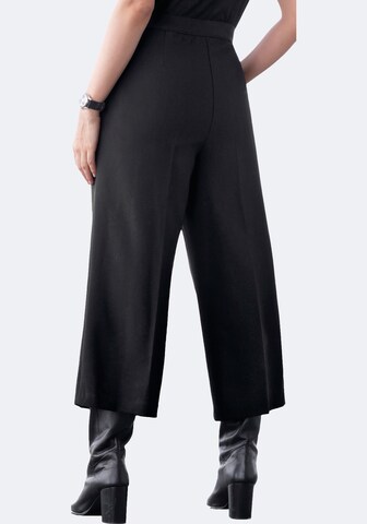 Emilia Lay Regular Culotte in praktischer Schlupf-Form in Schwarz: predná strana