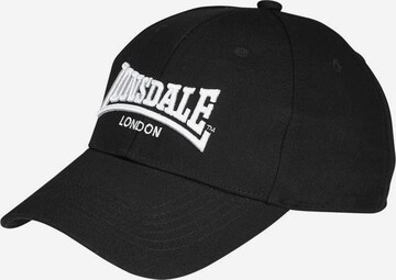 LONSDALE Cap 'WIGSTON' in Schwarz: predná strana