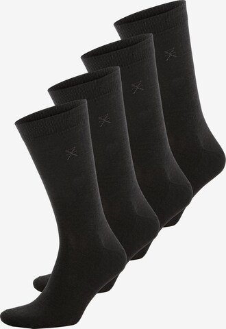 JBS OF DENMARK Socken in Zwart: voorkant