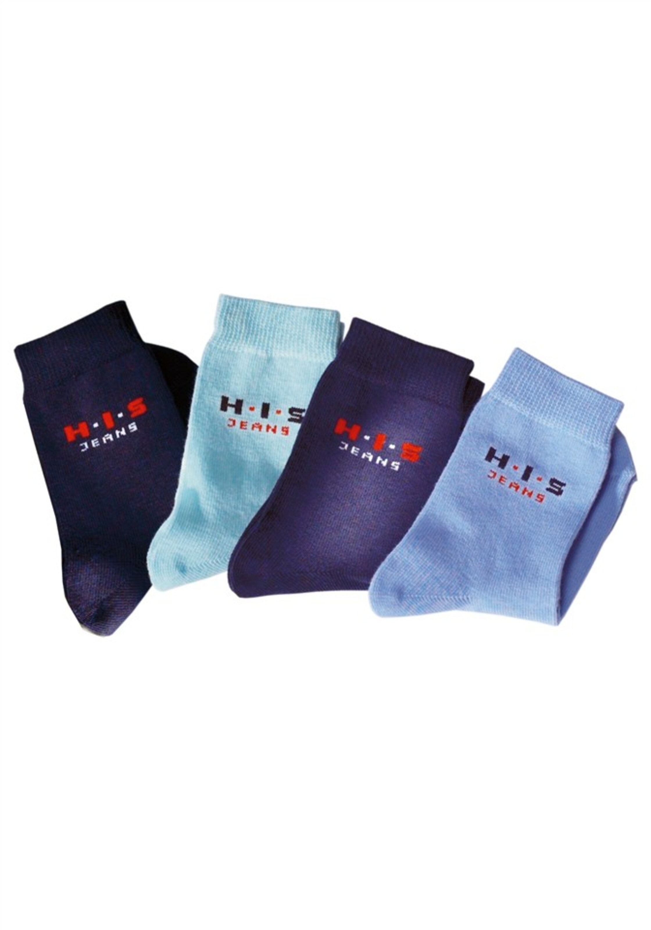H.I.S Socks in Blue: front