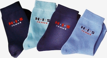 H.I.S Socken in Blau: front