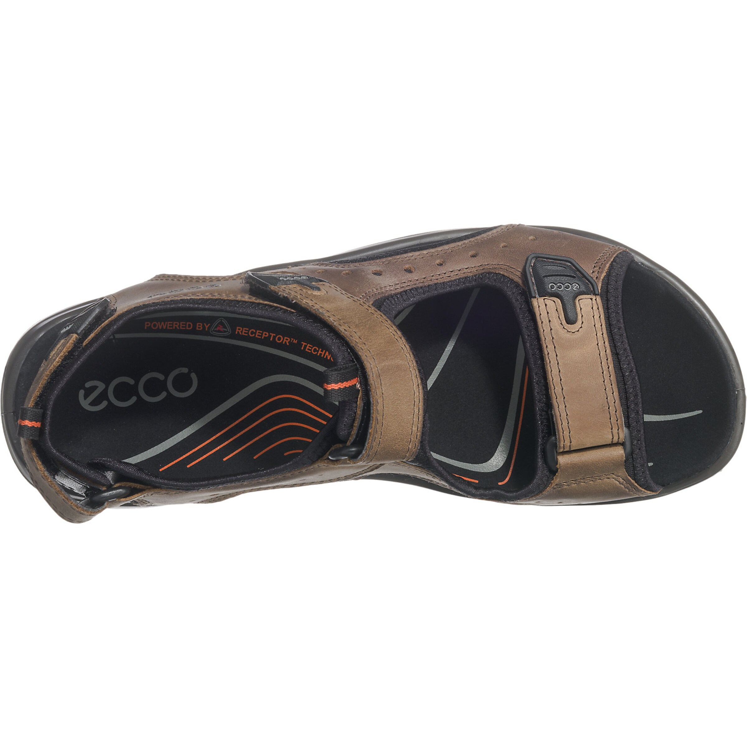 ECCO Sandale 'Offroad' in Braun