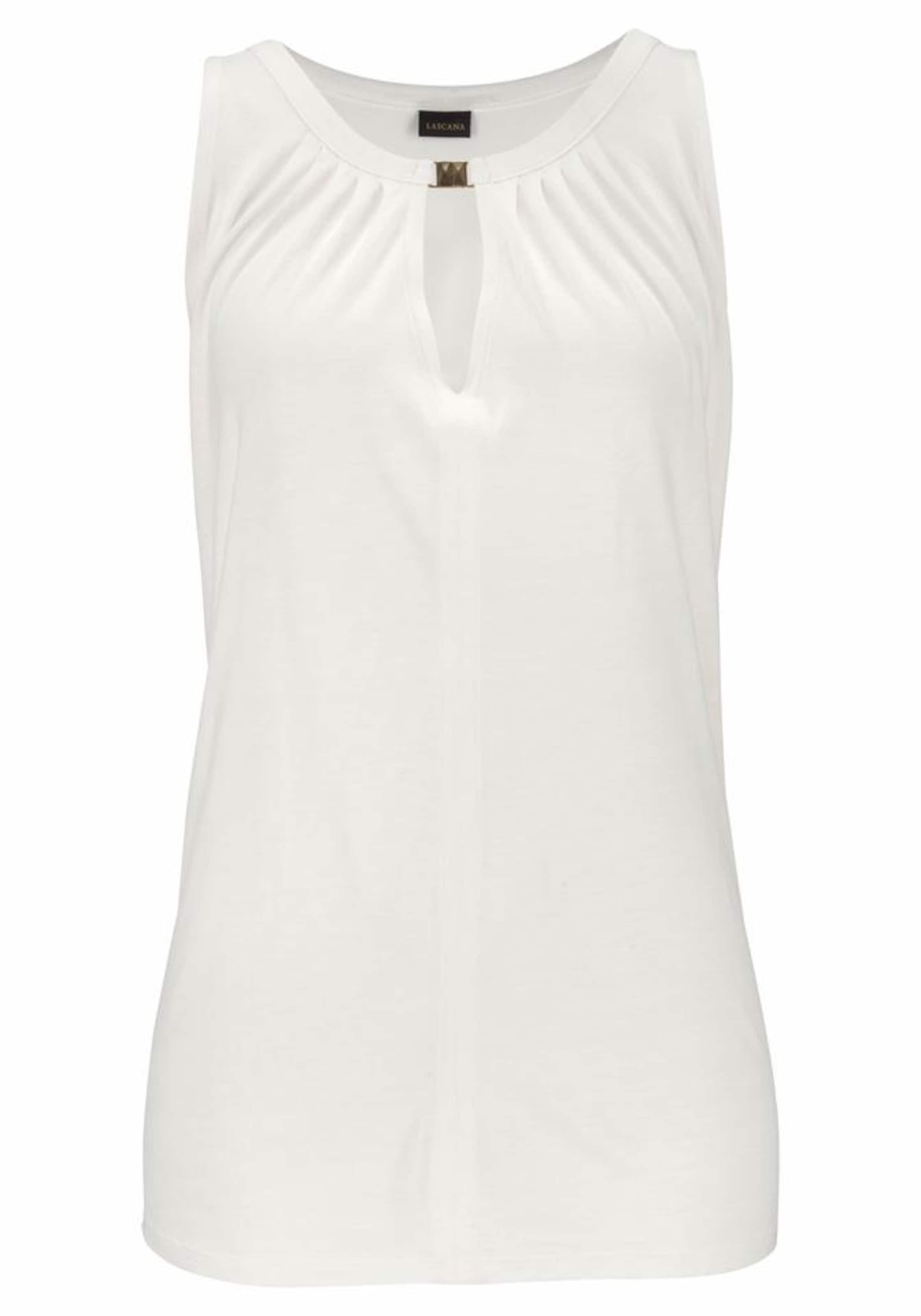 LASCANA Top in White: front