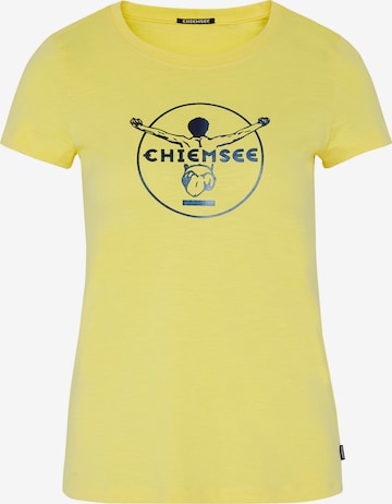 CHIEMSEE T-Shirt 'Taormina' in Gelb: predná strana