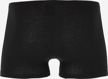 Boxers SCHIESSER en noir : derrière