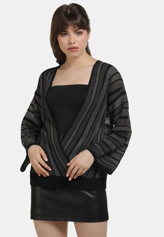 myMo at night Sweater in Black: front
