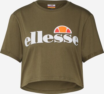 ELLESSE - Camisa 'Alberta' em verde: frente