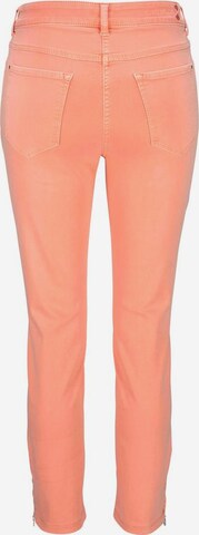 MAC Slimfit Jeans 'Dream Chic' in Orange