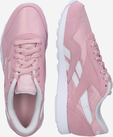 Sneaker low de la Reebok pe roz
